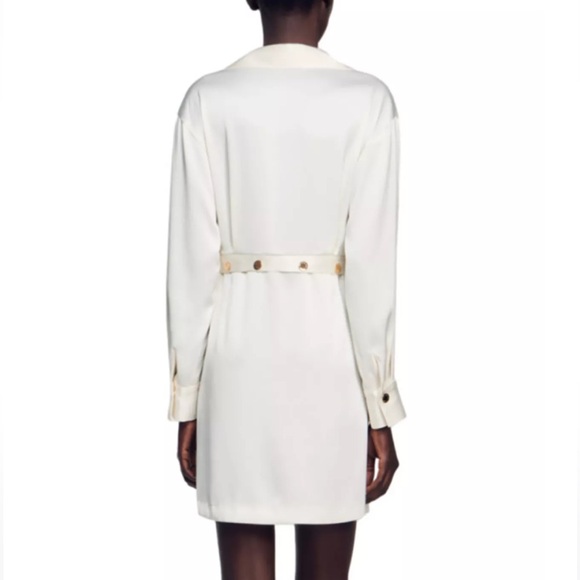 NWOT Sandro Fleur Dress—w/ mark below right shoulder - Picture 2 of 12